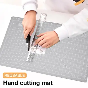 

A4 PP Cutting Mat Pad Patchwork Cut Pad A4 Patchwork Tools DIY Tool Cutting Board Double-sided Automatic Repair Cutting Pad