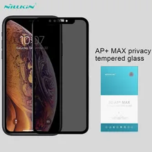 Для iPhone XR XS Max X XS закаленное стекло Nillkin 3D AP+ Max анти-писк конфиденциальности Защитная пленка для экрана стекло для iPhone XS Max