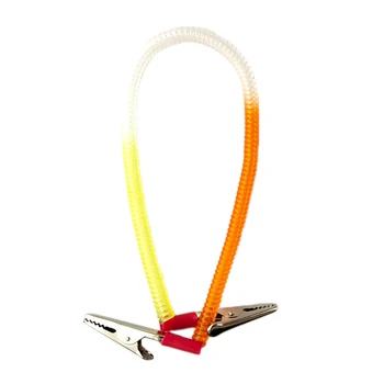 

Dental Spring Chain Clips Dental Paper Bibs Napkin Holder Chain Clips Tools Yellow + Red