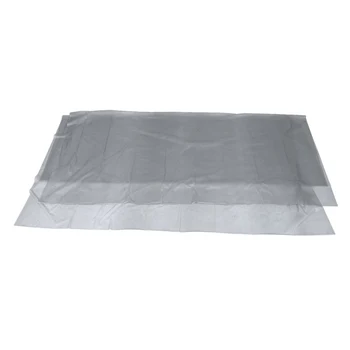 

New PEVA Disposable tablecloths Table Cloth Cover Party Catering Events Tableware, Silver gray