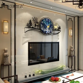 

MEISD Decorative Watch Large Quality Acrylic Clock Creative Quartz Silent Home Decor Living Room Horloge Big Free Shipping