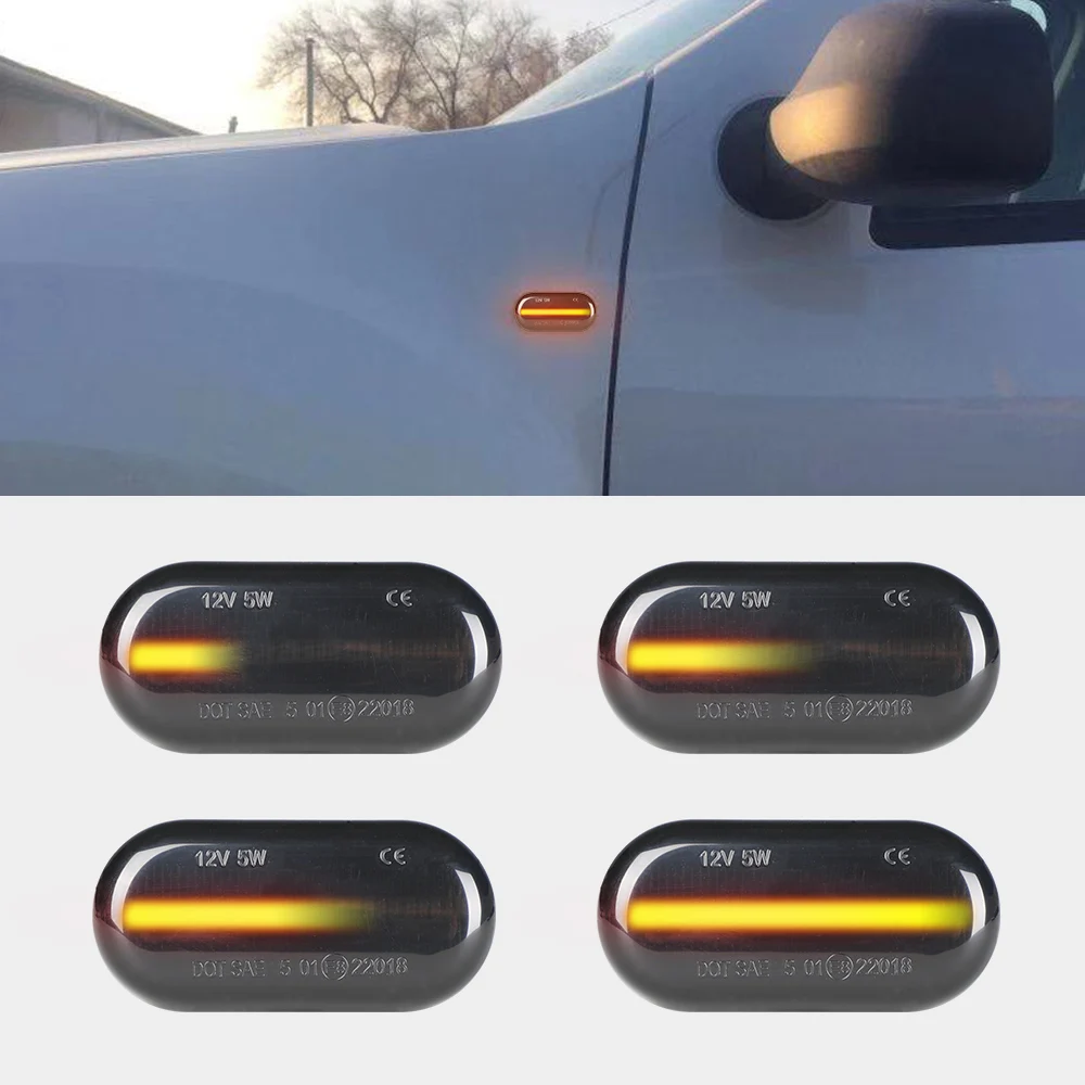 

2 шт., Светодиодные поворотники для Renault Megane 1 Clio1 2
