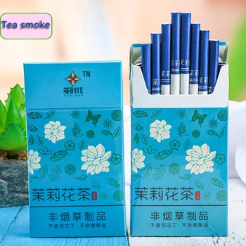 

Natural tea jasmine, fine cigarette, material Help stop smoking herbal smoke health protection clean lungs quit smoking refreshi