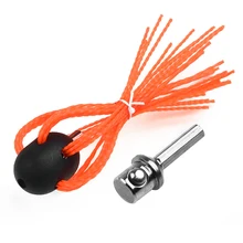Aluminum Chimney Power Sweeping Brush Cleaning Rotary Sweep DIY Set Flexible Chimney Brush Replacement Cleaner Cleaning Tool