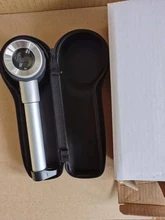 Lupa con mango de dermatoscopio 10X, visión clara suave con escala de medida, 30X, tipo B, visión más grande con luz UV