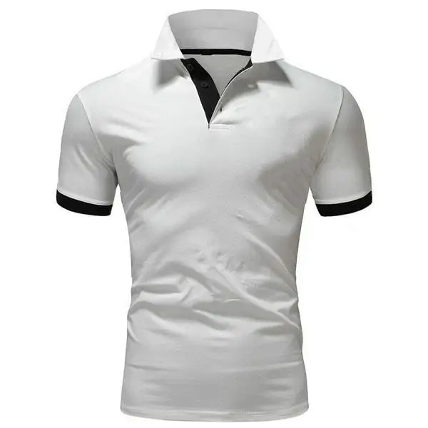 Ropa de Hombre Polo 5xl hombres casual Delgado transpirable Polo de verano 10 цветов Hombre sólido manga corta