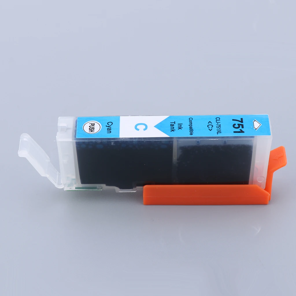 PGI 750/CLI 751 One Case Ink Cartridges Compatible for Canon MG7170 MX727 Printer with Chip