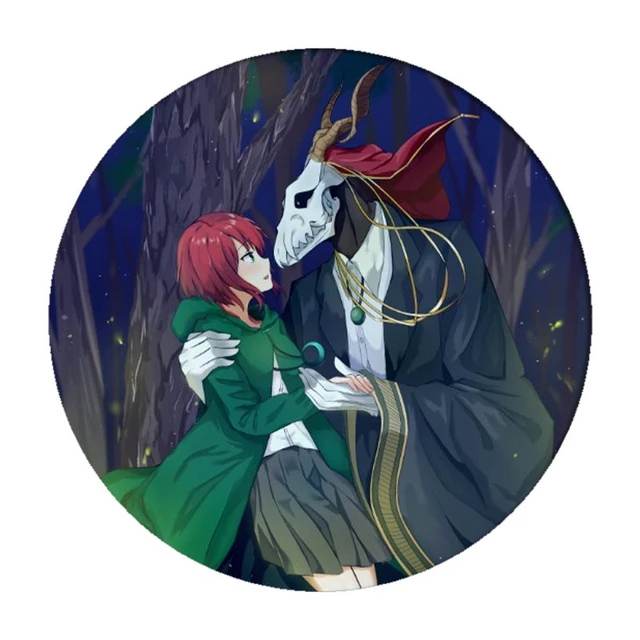 Mahoutsukai no Yome - The Ancient Magus Bride Hatori Chise & Elias  Ainsworth Anime Chibi Fanart