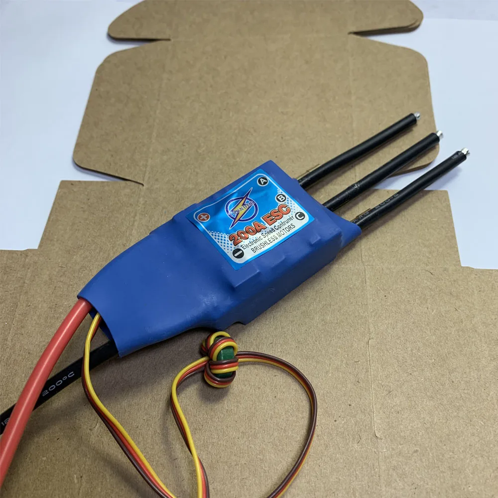 200A Швейцарский бесщеточный двигатель, водяное охлаждение ESC 5A 5V BEC 3-6 S, система водяного охлаждения ESC для RC лодки, запчасти для реактивного корабля