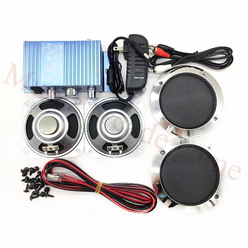 

Hi-Fi Audio Stereo Amplifier Arcade Game Audio Kit 4 inch Speaker for Raspberry Pi Multi Game PCB Pinball Machine