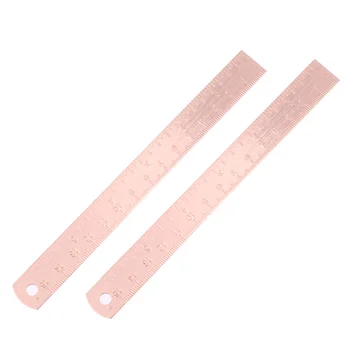 

2pcs Multifunctional Rulers Student Measurement Tool Creative Straight Ruler School Supplies for Student