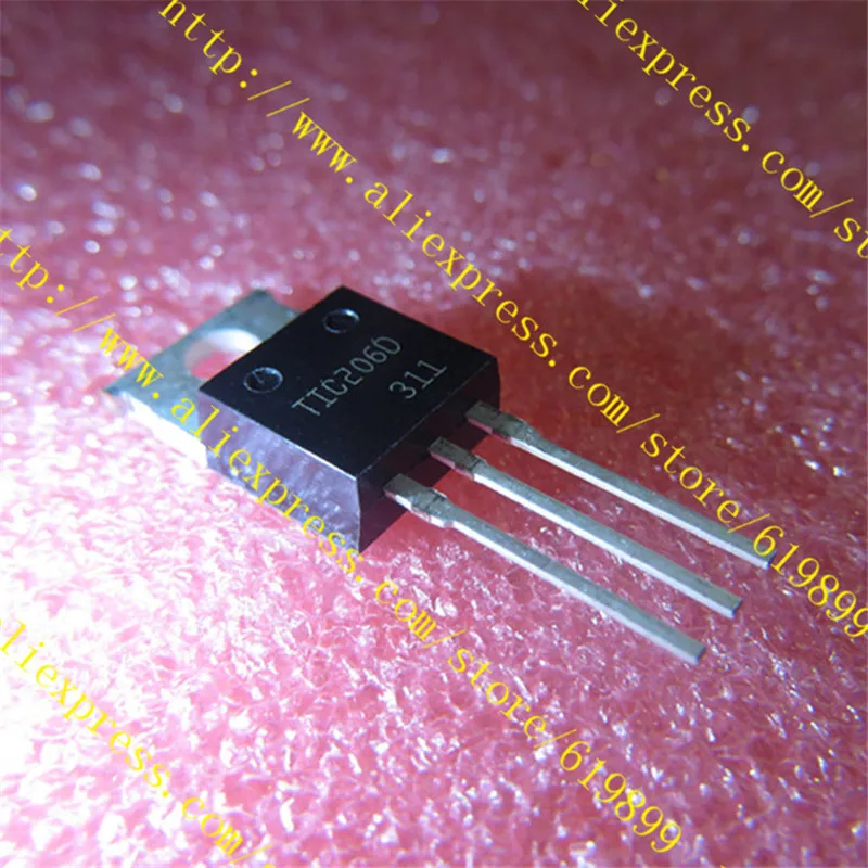 Новый оригинальный 10 шт./партия TIC206D TIC206 TO-220 Бесплатная доставка | Обустройство