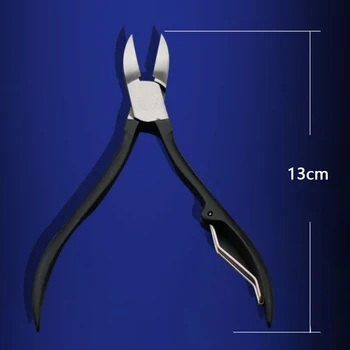 

5pcs Bag Nail Care Manicure Set Pedicure High-carbon Steel Pliers Home Tool Accessories Travel Black Portable Durable