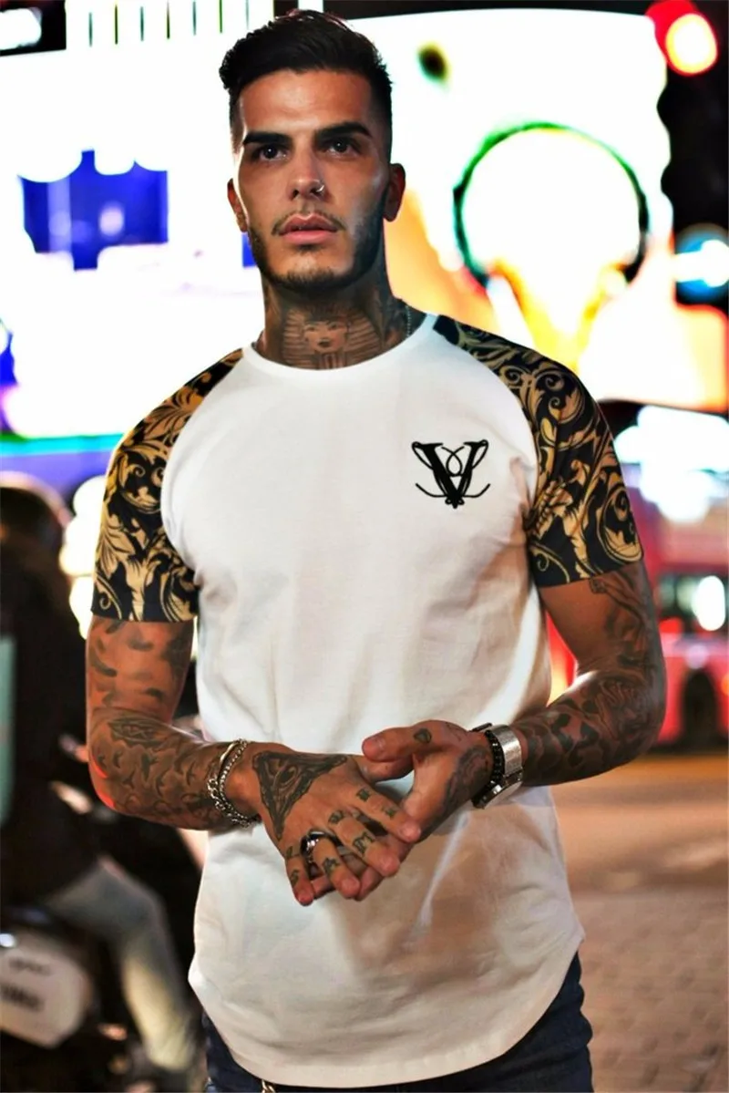 

Handsome Summer Gym Short-sleeved Cotton T-shirt for men's Gym Bodybuilding T-shirt for Men's Gym Bodybuilding shirt for men's G