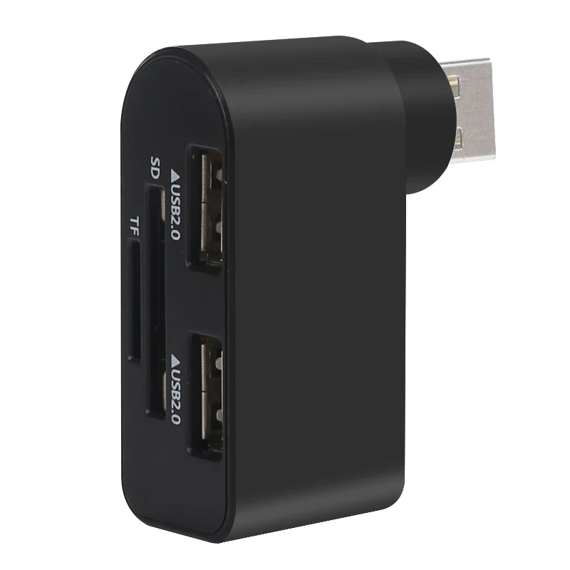 3 порта usb хаб Usb 2 0 концентратор вращающийся высокоскоростной USB Настольный