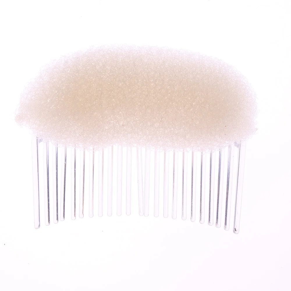 1 шт. Профессиональный стайлер для волос Объемный густой улей шейпер Bumpits пена на прозрачном гребне аксессуары для укладки волос для женщин девочек