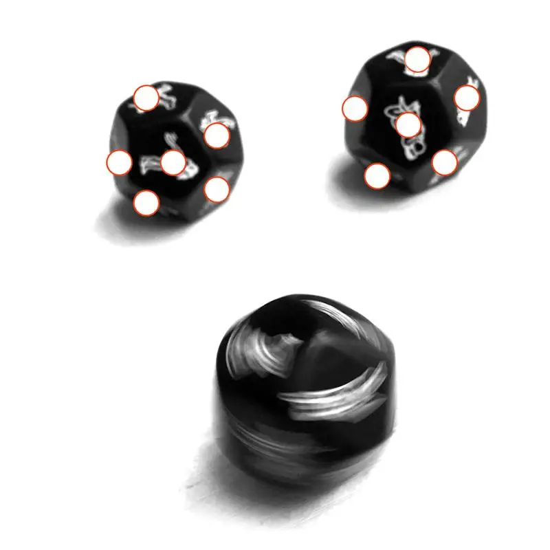 2 предмета сексуальные игральные кости 12 Сторон позиции забавные азартные игры