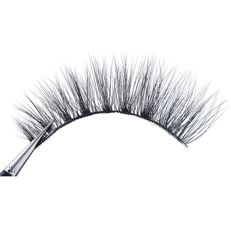 

5 Pairs Per Lot Fake Eyelashes 3D Fake Eye lashes Mink Fur Handmade Thick Dramatic Deluxe False Eyelash Black Nature Fluffy Long