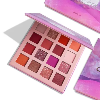 

16-color Shimmer Eyeshadow Palette Lasting Waterproof Smudge-proof Matte Eye Shadow Makeup