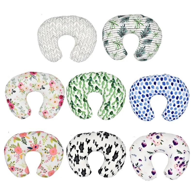 Bebê Bonito U-shaped Amamentação Fronha Multi-função Almofadas Destacável Simples H3cd 2 Pçs – Set