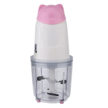 

Electric Food Chopper,0.6L Glass Bowl Grinder For Meat, Vegetables, Fruits Nuts Eu Plug