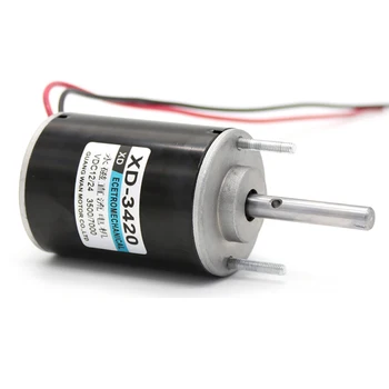 

12v DC Motor 30W Reversed 3000RPM Permanent Magnet High Speed Motor Mini Engine high quality DIY part