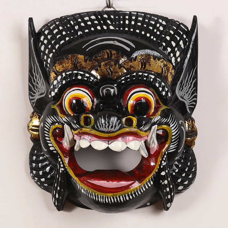 træ Intuition Grundlæggende teori mask wall decoration wall hanging dragon's head southeast Asia Indonesia  real wood _ - AliExpress Mobile