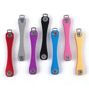 

Aluminum Key Plip Metal Key Storage Compact Key Holder And Keychain Organizer Folder Keys Wallet Drop Shipping