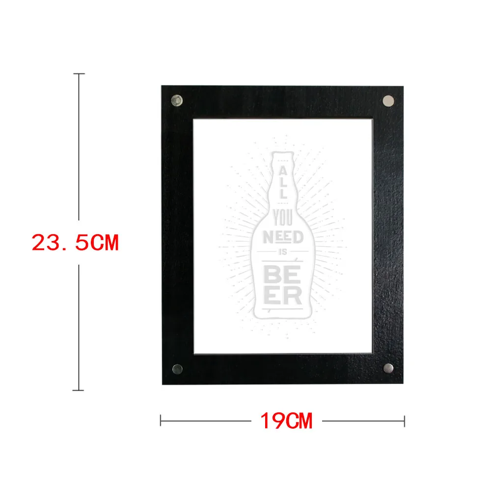 Все, что вам нужно, это пивная светодиодная фоторамка, ночник, пивная бутылка, мужская пещера, вечерние, декоративные акриловые лампы, бар, Декор, освещение настроения