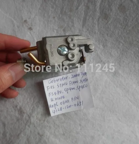 FS450 карбюратор для STIH FS400 FS480 SP400 SP450 кусторез шнек воздуходувки карбюратор триммер REPL 41281200651