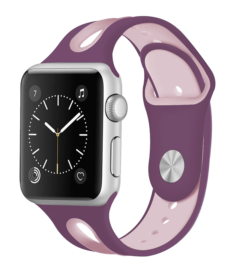 Силиконовый ремешок для apple watch band 44 мм correa pulseira apple watch 38 мм iwatch band 42 мм 40 мм браслет наручный ремешок для часов 5 4 3