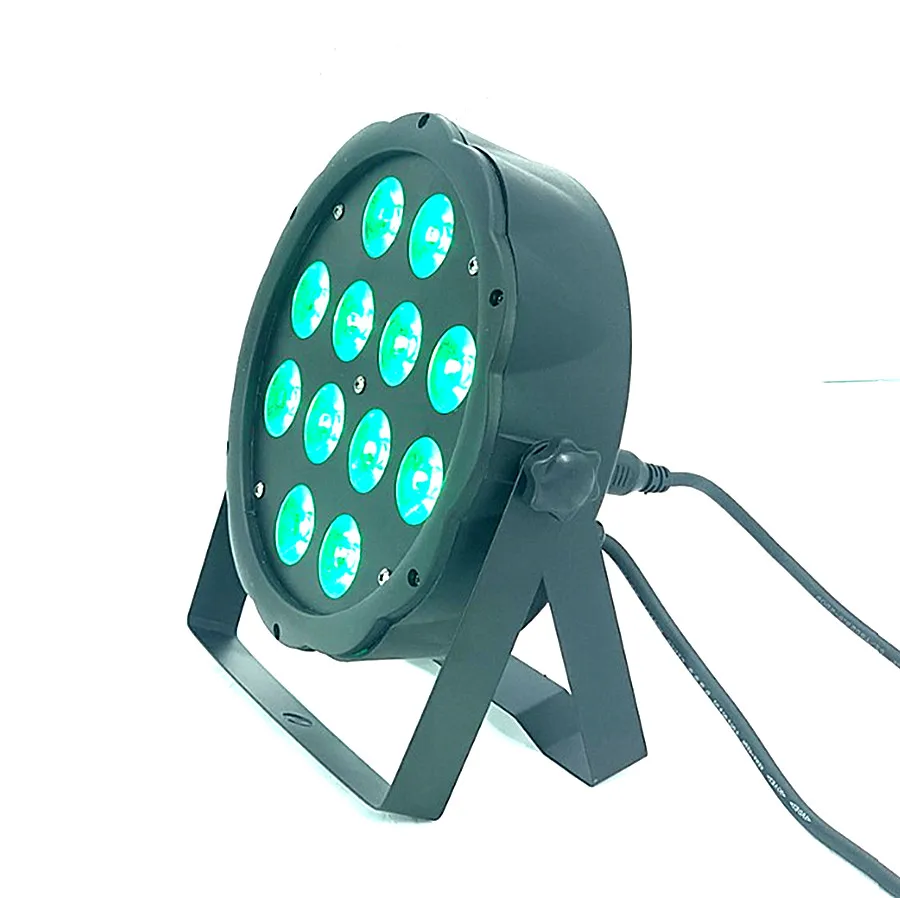 Светодиодный Par 7x12 Вт 12x18 Вт плоский SlimPar RGBWA УФ свет 6in1 светодиодный ди-Джея с новой уникальной технологией рассеивания света, сценический dmx; сезон лето; Licht светодиодный par светодиодный прожектор