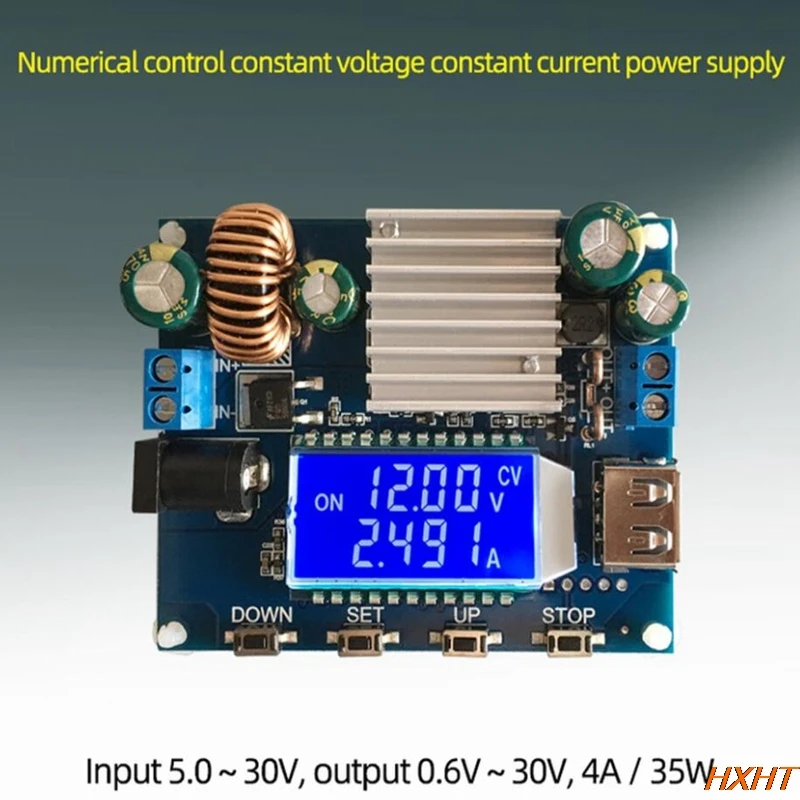 

SK35L-DC adjustable power module | 0.6-30V 4A 35W 5V 6V 9V 12V, regulated DC boost/buck, laboratory DC power module