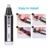 Kemei 4 in1 Ear Nose Hair Trimmer Clipper Professional Painless Eyebrow and Facial Hair Trimmer for Men Women Hair Removal Razor