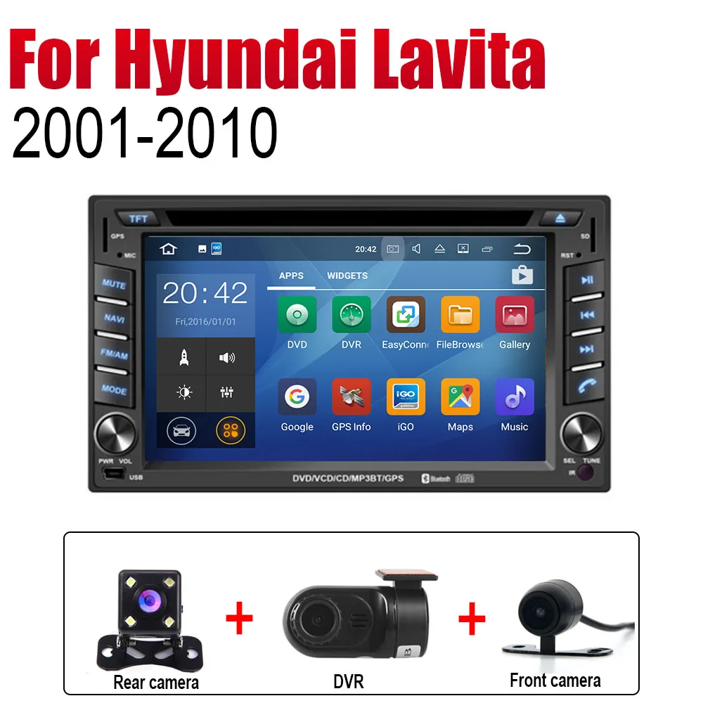 Extra Items ZaiXi Android автомобильный DVD GPS Navi для hyundai Lavita 2001~ 2010 плеер навигация WiFi Bluetooth mulitмедиа система аудио стерео эквалайзер - Цвет: Extra Items