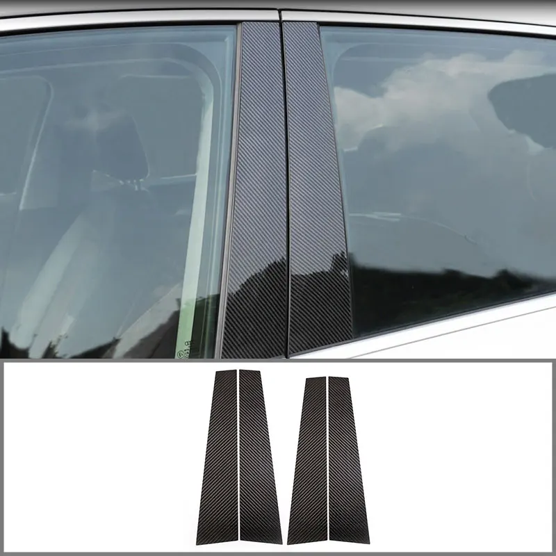 

Real Carbon Fiber For Mercedes Benz W222 S Class S400L S320L S500 2014-2019 Car Accessories Window Molding Trim Parts
