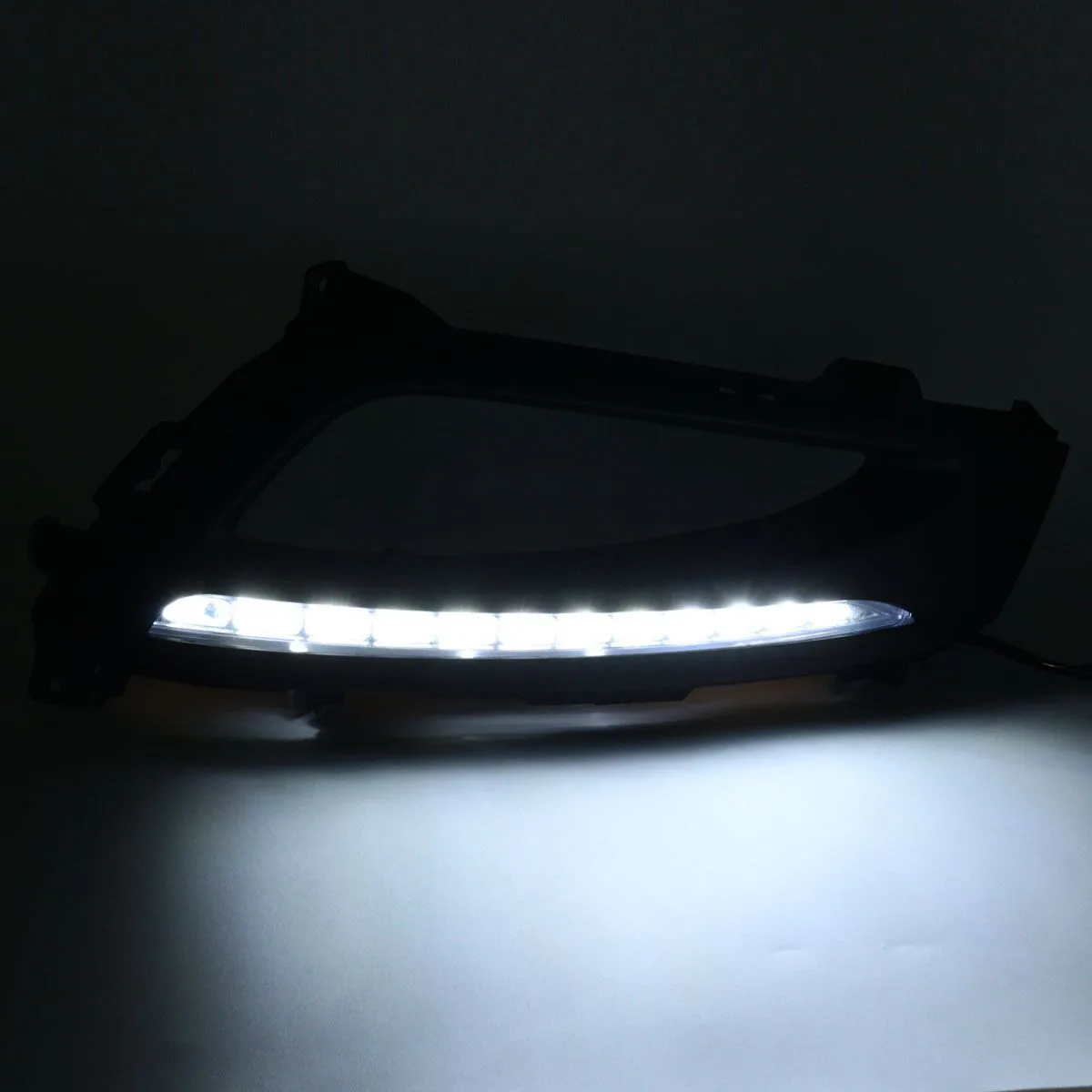  1 Pair Car LED Daytime Running Lights DRL Fog Lamp Xenon White Kit For Kia K5 Optima - 32980453543
