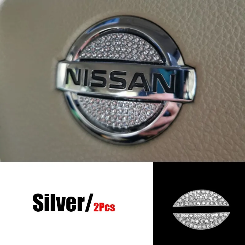 Автомобильное рулевое колесо Центральная наклейка эмблема Nissan Sylphy Juke Titan Altima
