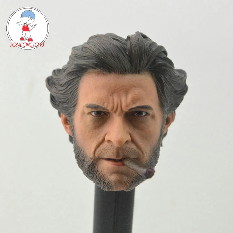 Details about   1/6 Wolverine Head Sculpt LOGAN for Hot Toys
