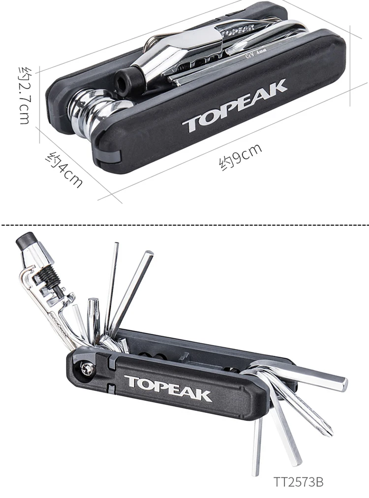 TOPEAK Bike Multitool Portable Bicycle Mini Combination Repairing Tool Wrench Kits Disassemble Sets Mountain Bike Multi Tools