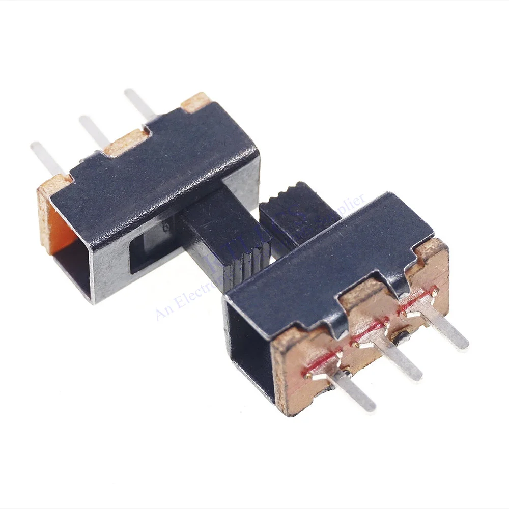 de corrediça com 3 pinos spdt 1p2t,