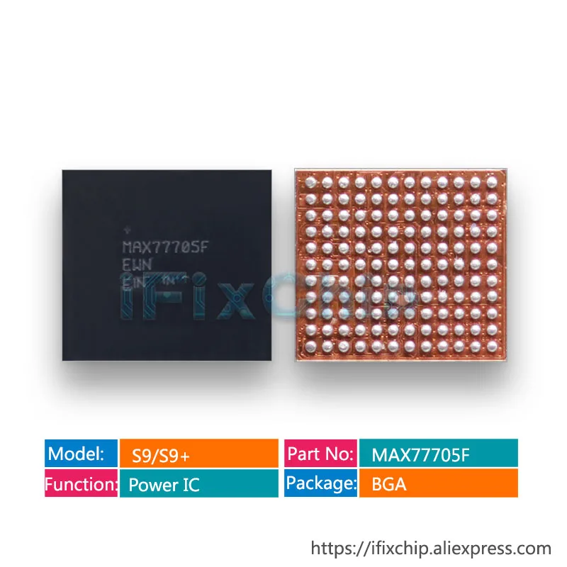 

1pcs-10pcs/lot MAX77705F For Samsung S9 G960F/S9+ G965F Power Management IC PM IF PMIC Chip