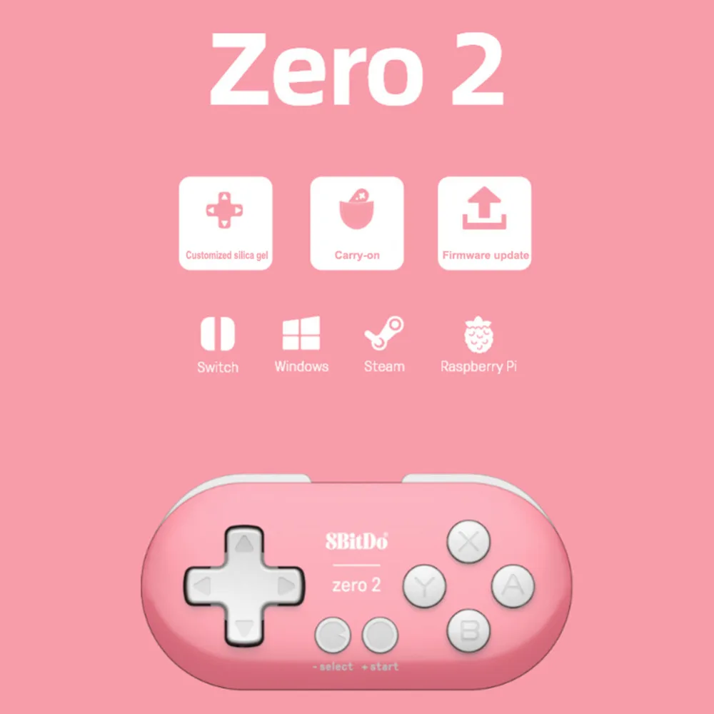 8bitdo Zero 2 Wireless Bluetooth Mini Gamepad Switch Controller Compatible For Nintend Switch Windows Android Mac Os Handheld Game Players Aliexpress