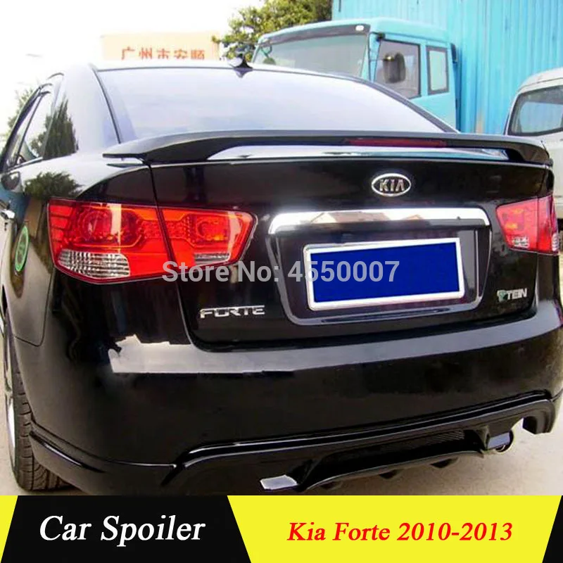 

For Kia Forte Spoiler High Quality ABS Material Car Rear Wing Spoiler For Kia Forte Spoiler 2010 2011 2012 2013