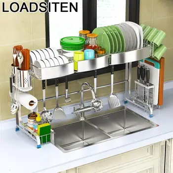 

Dish Drainer Afdruiprek Organization Sink Stainless Steel Rack Cozinha Cuisine Cocina Organizador Mutfak Kitchen Organizer