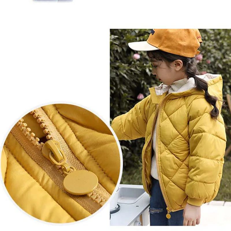 Winter Jacket Girl Coat Toddler Children Jackets Boys Girl Baby Thick parka Kids Warm Outerwear Hooded Snowsuit Overcoat Clothes