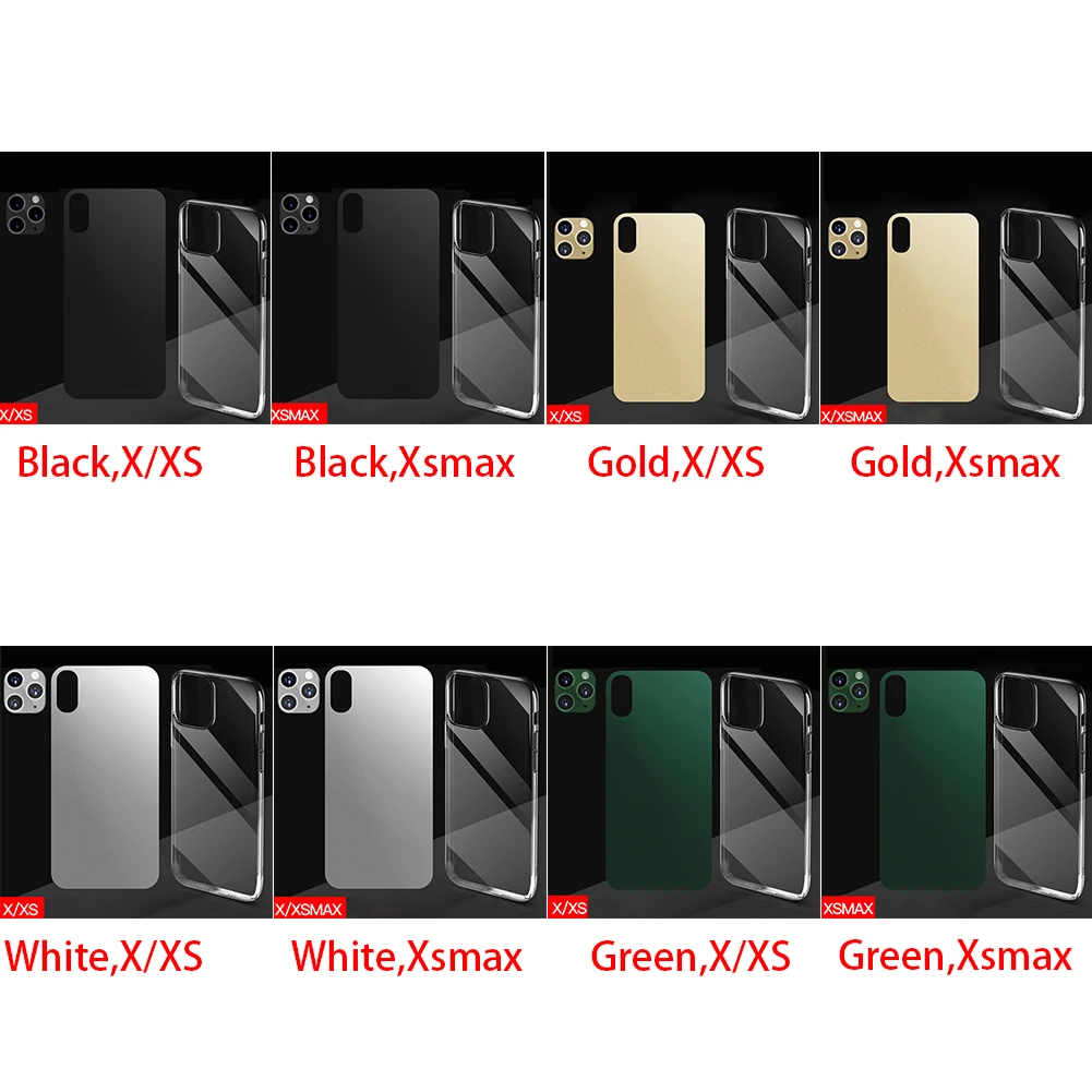 Для iPhone X XS MAX вторая Замена для iPhone 11 алюминиевый сплав камера объектив Кольцо телефон задняя пленка чехол Комплект для iPhone X/XS