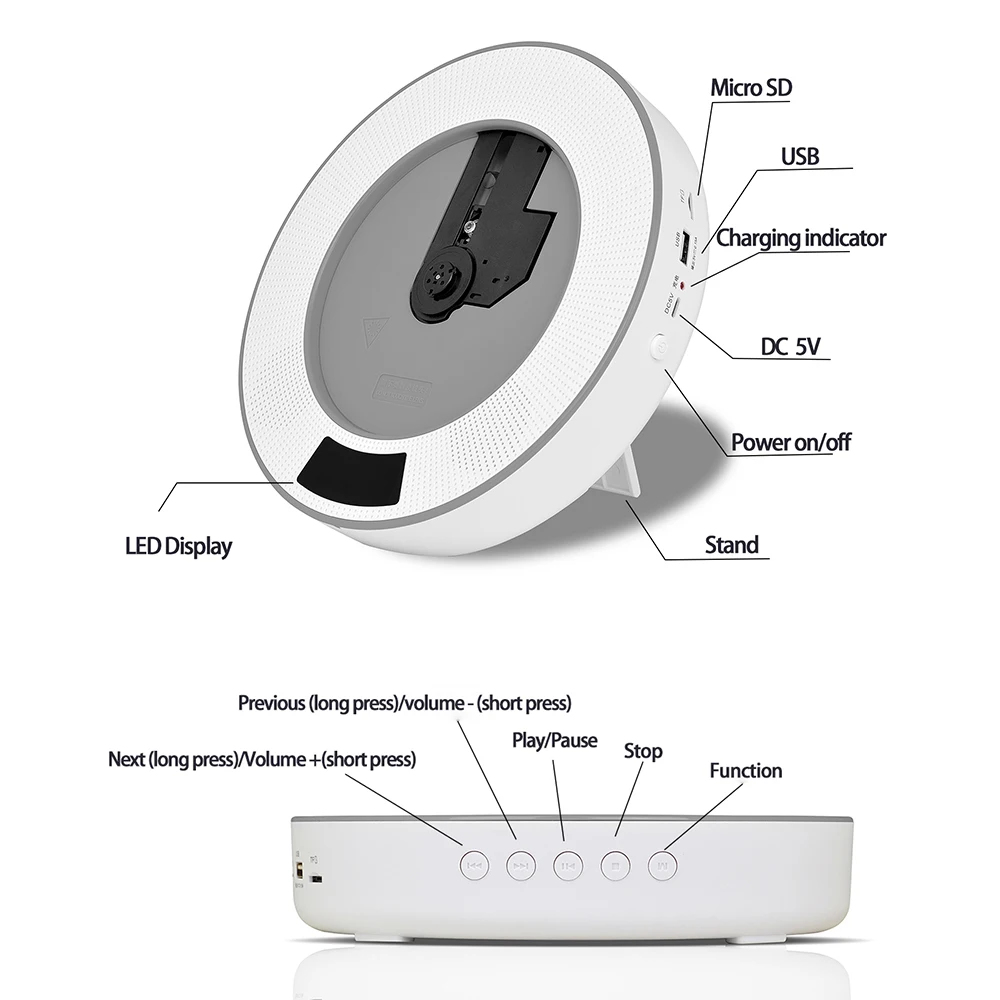 remoto casa música boombox com capa de