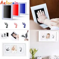 Kit de soins pour bébé, empreintes digitales, Souvenirs de bébé, nouveau né, tampon d'encre, jouet infantile, cadeau souvenir 