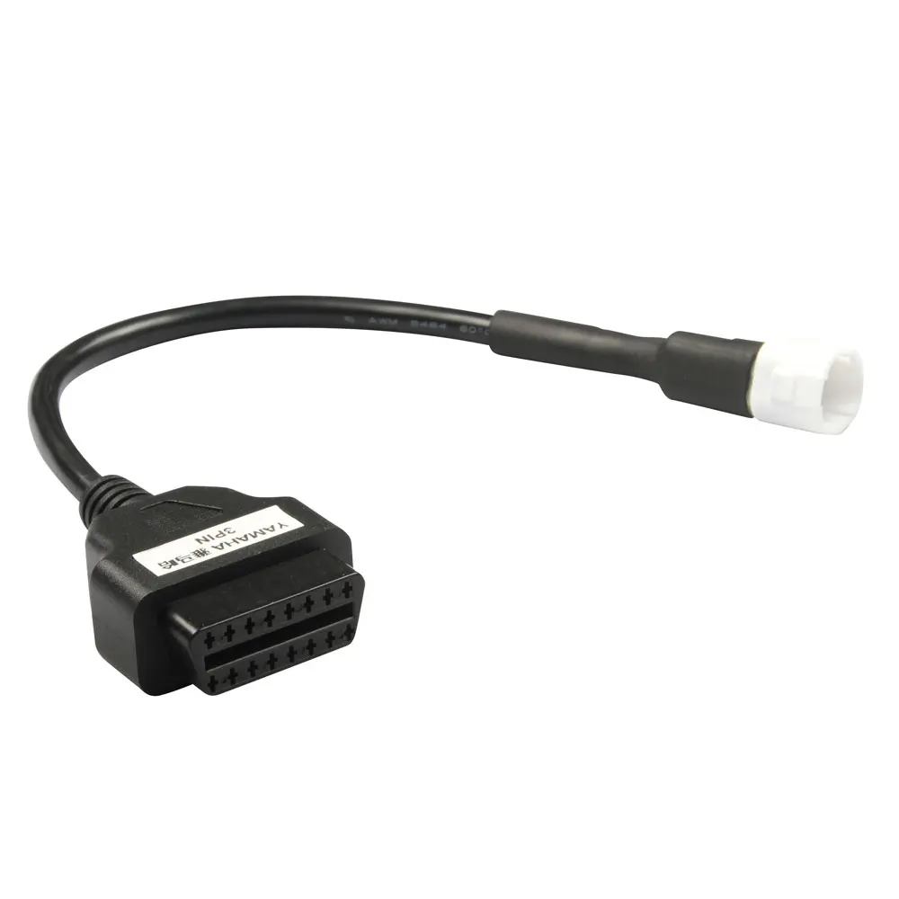 3 To 16 Pin Motorcycle OBD2 Diagnostic Cable OBD Adaptors Extension Connectors For Yamaha YZF MT YS